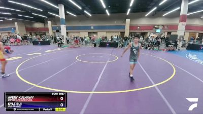 106 lbs Cons. Round 2 - Avery Kulhawy, Empire Elite Wrestling vs Kyle Bui, Jflo Trained