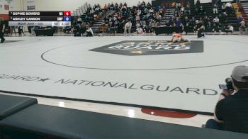 124 lbs Cons. Semi - Ashley Cannon, Simpson vs Sophie Bowers, Wartburg