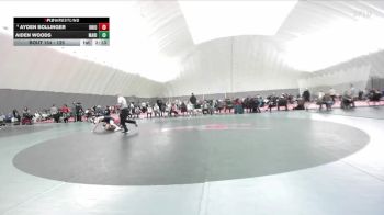 125 lbs Champ. Round 2 - Aiden Woods, Marian University (IN) vs Ayden Bollinger, Unattached Indiana