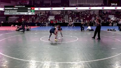 125 lbs Cons. Round 2 - Colbi Eckhart, Middleton vs Harmony Wolf, Middleton