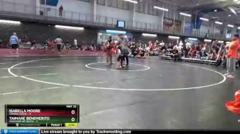 120 lbs Round 6 (10 Team) - Isabella Moore, Strong House vs Taimane Benemerito, Assassins WC Black