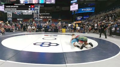 215 lbs Quarters - Kade Splinter, Wisconsin vs Adrian Fuchs, Minnesota