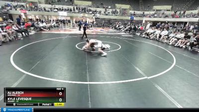 132 lbs Round 2 (4 Team) - Kyle Levesque, Xavier vs AJ Alesch, Holmen