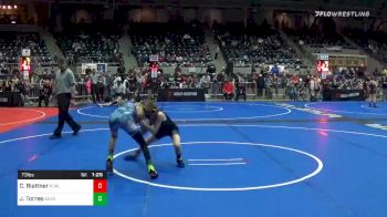 73 lbs Prelims - Cole Blattner, Purler Wrestling Academy vs Justin Jay Torres, Bear Cave