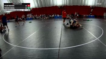 144 lbs Placement Matches (8 Team) - Tyler Becker, Oswego vs Trevor Hengl, Grayslake Central