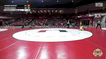106 lbs Finals (8 Team) - Cooper McElroy, TUTTLE vs Tucker Daniels, BRISTOW
