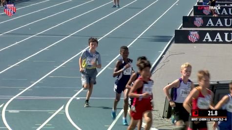 Boys' 1500m, Finals - Age 11