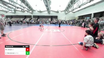 47-T lbs Round Of 16 - Maverick Elliott, Delaware Valley vs Zayden Berckman, Upper Township