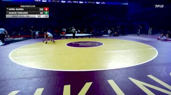 100 lbs Champ. Round 2 - Alexis Toscano, Lincoln (Stockton) vs Avril Gaona, Ceres