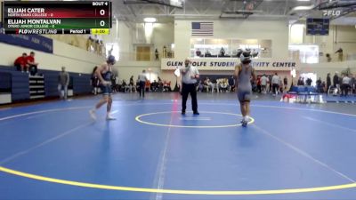 125 lbs Round 2 (6 Team) - Elijah Montalvan, Otero Junior College vs Elijah Cater, North Idaho College