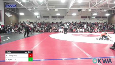 58 lbs Final - Kaiden Candy, Sperry Wrestling Club vs Henry Ryan, R.A.W.