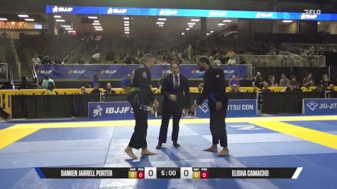 Elisha Camacho vs Damien Jarrell Porter 2026 Pan Jiu Jitsu IBJJF Championship