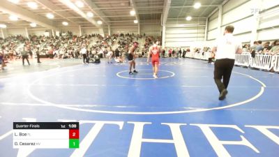 160 lbs Quarterfinal - Lucas Boe, FL vs Oscar Cesarez, NV