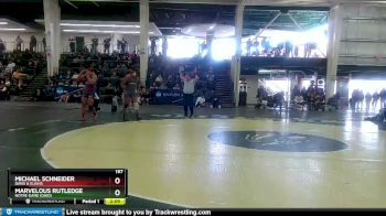 197 lbs Cons. Round 2 - Michael Schneider, Davis & Elkins vs Marvelous Rutledge, Notre Dame (Ohio)