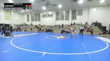 174 lbs Finals (2 Team) - Tyler Scott, Grand Canyon University Club vs Jonathan Thomas Nishikawa, Menlo Oak Squad