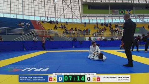 THAINA ALVES CAMPOS PEREIRA vs MARCELY SILVA DOS SANTOS 2026 FPJJ Circuito Paulista GI Etapa 3