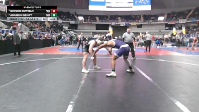 1A-4A 215 Quarterfinal - Bryson Bowman, Prattville Christian Academy vs Adairiun Henry, Tallassee