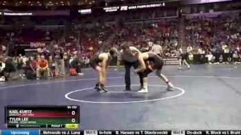 3A-132 lbs Quarterfinal - Kael Kurtz, Iowa City, City High vs Tyler Lee, Prairie, Cedar Rapids