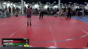 78 lbs Round 6 (10 Team) - Mason Myers, Armory vs Haiden Jones, Distinguished Green