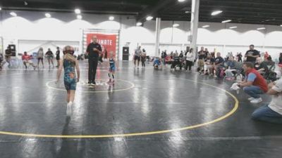 55 lbs Rr Rnd 1 - Emmy Lashaway, Lady Warriors Wrestling Club - GK12E vs RaeLynn Wallace, MGW Grappling Goddesses - GK12E