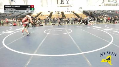 190 lbs Cons. Round 3 - Porter Vega, Spencerport Jr Rangers Wrestling Club vs Samuel Baldomir, Club Not Listed