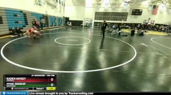 144-148 lbs Round 5 - Kaden Kimzey, Central vs Myer Dekruif, Berthoud