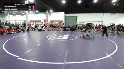84 lbs Nick Hobson, New York Gold vs Simon Sperry, Missouri Blue