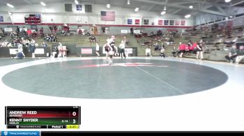 174 lbs Cons. Round 4 - Andrew Reed, Newberry vs Kenny Snyder, Findlay