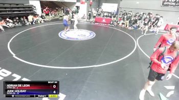 157 lbs Round 4 (16 Team) - Adrian De Leon, KTWA-GR vs Jude Holiday, OCWA-GR