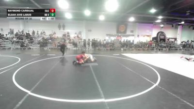 132 lbs Round Of 32 - Raymond Carbajal, Falcon WC vs Elijah Avis Labus, NM Royalty