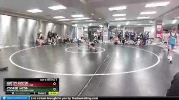 56-62 lbs Round 3 - Cooper Jacob, Kimberly Bulldog Wrestling vs Austin Santos, Idaho Falls Wrestling Club