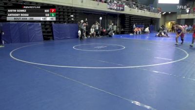 295 lbs Quarterfinal - Justin Gomez, North Bergen vs Anthony Rossi, Fairfax