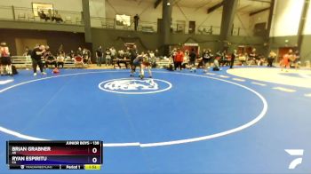 138 lbs Cons. Semi - Brian Grabner, AK vs Ryan Espiritu, CA