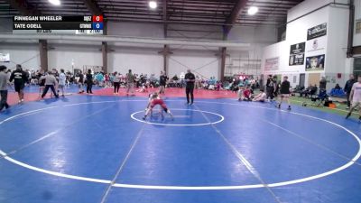 80 lbs Rr Rnd 4 - Finnegan Wheeler, Team Squeeze - MSB vs Tate ODell, CT Whale - MSB