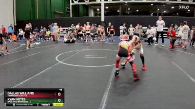 48 lbs Semis (4 Team) - Dallas Williams, Takedown Elite vs Kyan Keyes, Backyard Brawlers