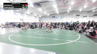 190 lbs Round Robin 2 - Brayden Hill, The Asylum White-HS vs Kaleb Wilcher, Ckwa-hs