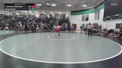 150 lbs Quarterfinal - Sawyer Jorgensen, Greater Heights Wrestling vs Noah Knight, Chickasha Wrestling