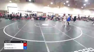 100 kg Semis - James Medeiros, Mad Cow Wrestling Club vs Brandon Hudiburgh, Nebraska