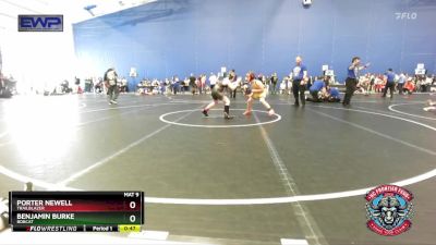 90-95 lbs Round 5 - Porter Newell, Trailblazer vs Benjamin Burke, Bobcat