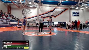 100 lbs 5th Place Match - LT Diephuis, Canton vs Mya Downs, Stanford (Olympia)