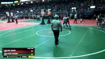 180 lbs Champ. Round 1 - Jaylon Jones, GOS2 vs Brayden Moore, DON1