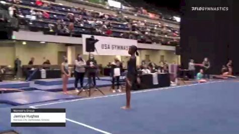 Jamiya Hughes - Women's Group, Kansas City Gymnastic School - 2021 Women's Xcel Region 4 Championships