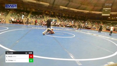 90 lbs Semifinal - King Robinson, HURRICANE WRESTLING ACADEMY vs Cannon Hughes, Verdigris Youth Wrestling