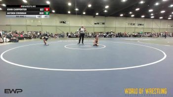 55 lbs Rr Rnd 1 - Ezekiel Olsen, Best Trained 9U vs Danny Torres, Washington 9U