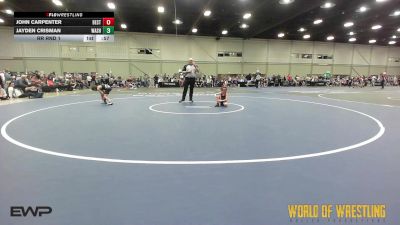 55 lbs Rr Rnd 1 - Ezekiel Olsen, Best Trained 9U vs Danny Torres, Washington 9U