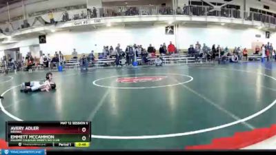 56 lbs Semifinal - Emmett McCammon, Maurer Coughlin Wrestling Club vs Avery Adler, Indiana