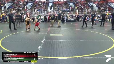 Quarterfinal - Remington Gonzalez, Charlotte Grapplers vs Kaiden Green, Monroe WC