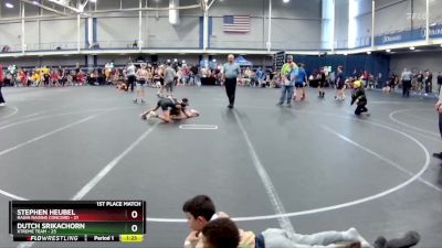 84 lbs Finals (2 Team) - Stephen Heubel, Ragin Raisins Concord vs Dutch Srikachorn, Xtreme Team