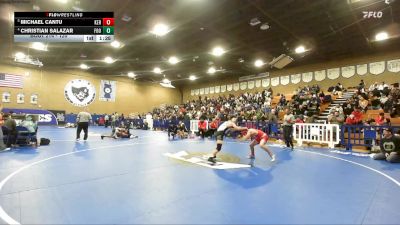 120 lbs Quarterfinal - Michael Cantu, Kerman vs Christian Salazar, Foothill