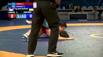 61 kg Round Of 16 - Jason Guy Luneau, Can vs Kamil Kerymov, Ukr